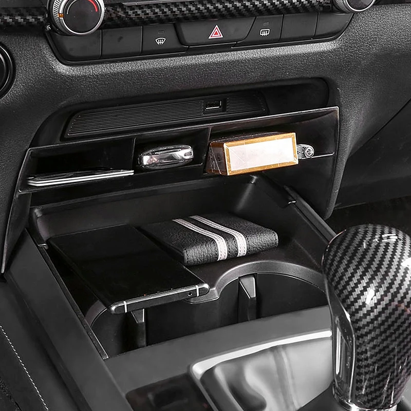 

Interior Stowing Tidying for Mazda CX30 CX-30 2020 Central Console Storage Box Collection ABS
