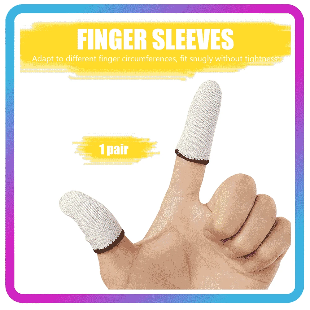 1 пара дышащих перчаток для управления игрой защита от пота не царапается