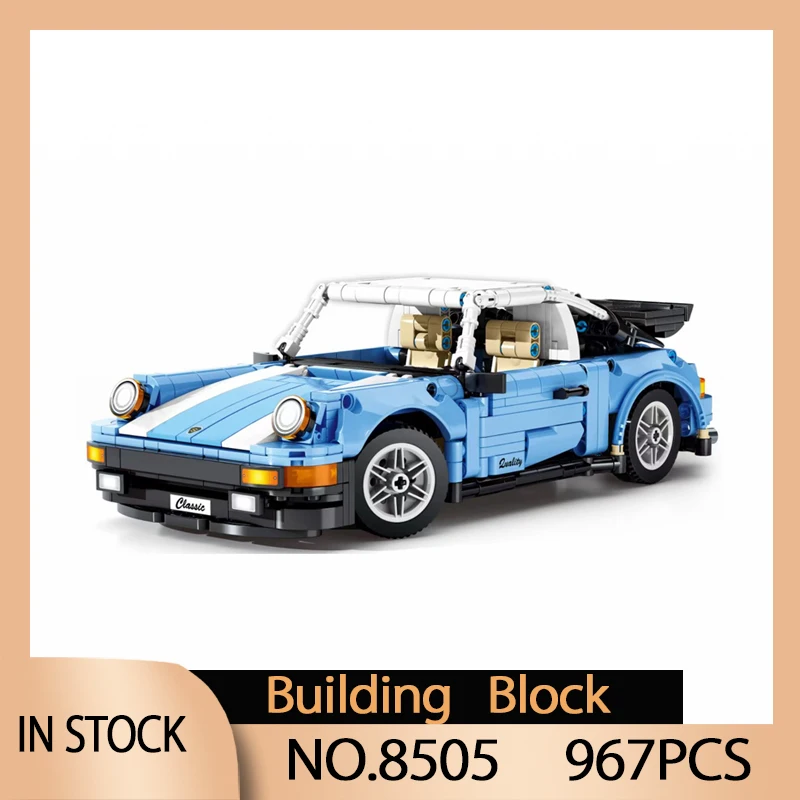 

8505 High-tech Sports Electric Car Remote Control MOC Building Block Children Toys for Kids Boys Girls Birthday Christmas Gift