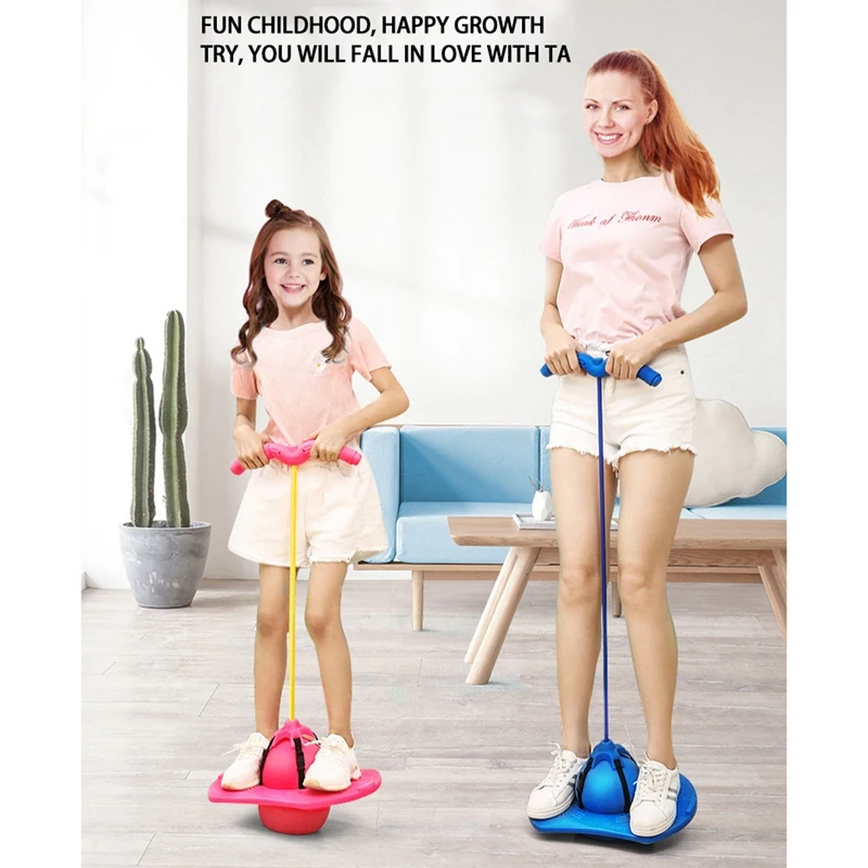 

Elastic Bouncing Ball Balance Jumper Kids Indoor Outdoor Fun Sports Fitness Toddler Children Games Sensory Toys