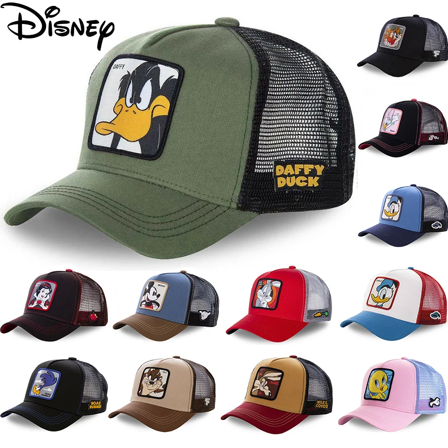 Бейсболка Disney для женщин и мужчин Снэпбэк Кепка с мультяшным рисунком Дональда