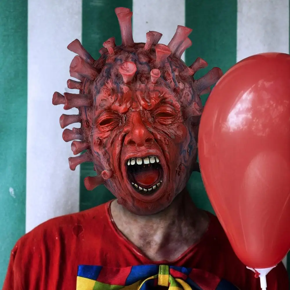 Хэллоуин Маскарадная маска новый жутким черепом силиконовые ужасная призрака