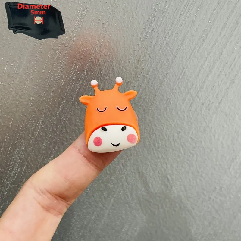 Резиновые Милые Мультяшные животные фотография милый жираф слон обезьяна мышь