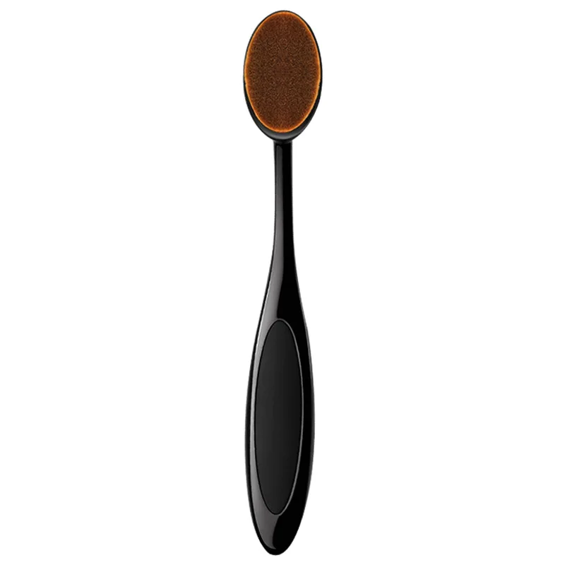 

No. 4 Toothbrush-shaped Foundation Brush, Portable Straight Wire, No Powder, Long Handle Loose Powder Makeup Brush, Beauty Tools