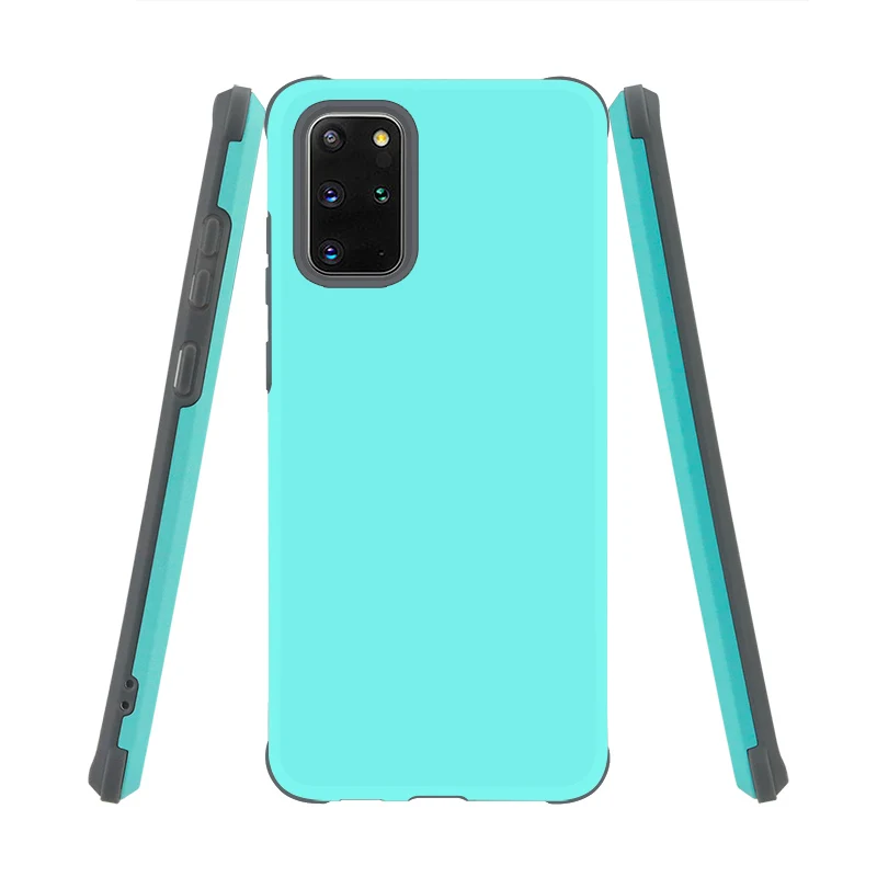 

Note 10 Case for Samsung Galaxy S20 Ultra S10E S10 Plus A10E A20 A30 TPU PC Coque Candy Color Double Layer Shockproof Cover