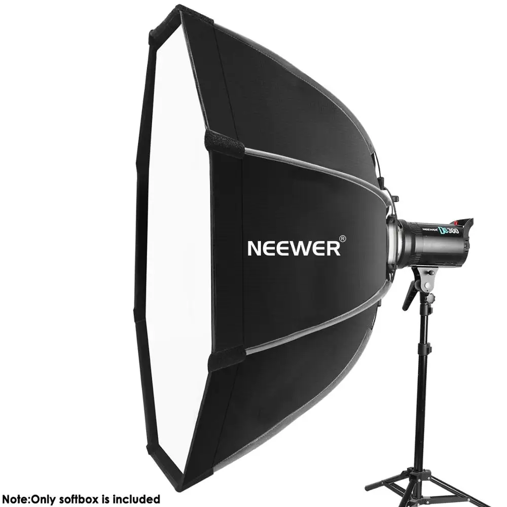Складной восьмиугольный софтбокс Neewer 35,4 дюйма/90 см с креплением Bowens, чехол для Speedlite Studio