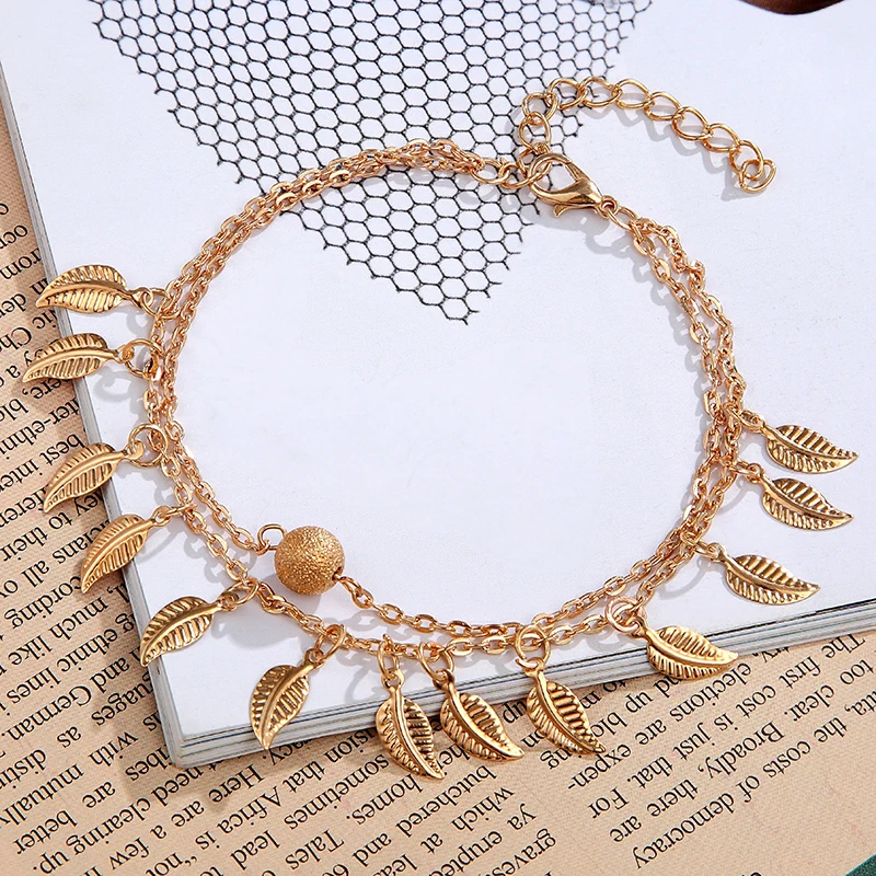 Новинка распродажа в европейском и американском стиле женский браслет с двумя