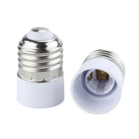 1pcs e27 to e14 lamp holder converters socket adaptor fireproof plastics light bulb base type adapter for lighitng accessories