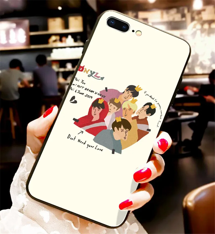 NCT DREAM We Boom Светлячок чехол для iPhone X 7 Plus XS 10 силиконовый чехол для телефона iPhone 6S 8 6 Plus XS Max чехол - Цвет: 22696