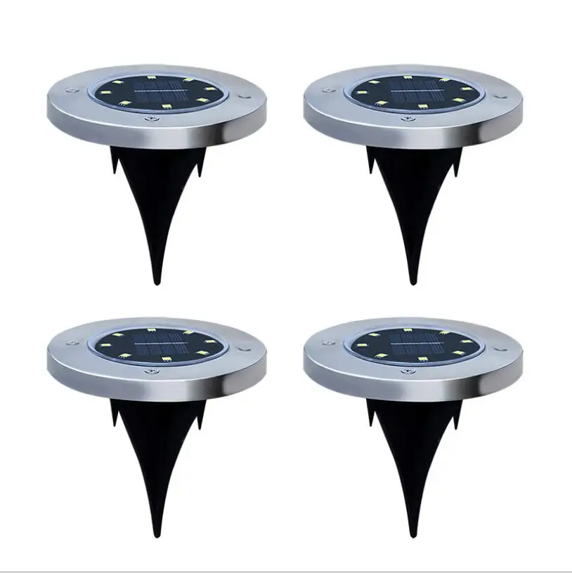 Садовые фонари светодиодные наружные украшения 4/8 светодиодов