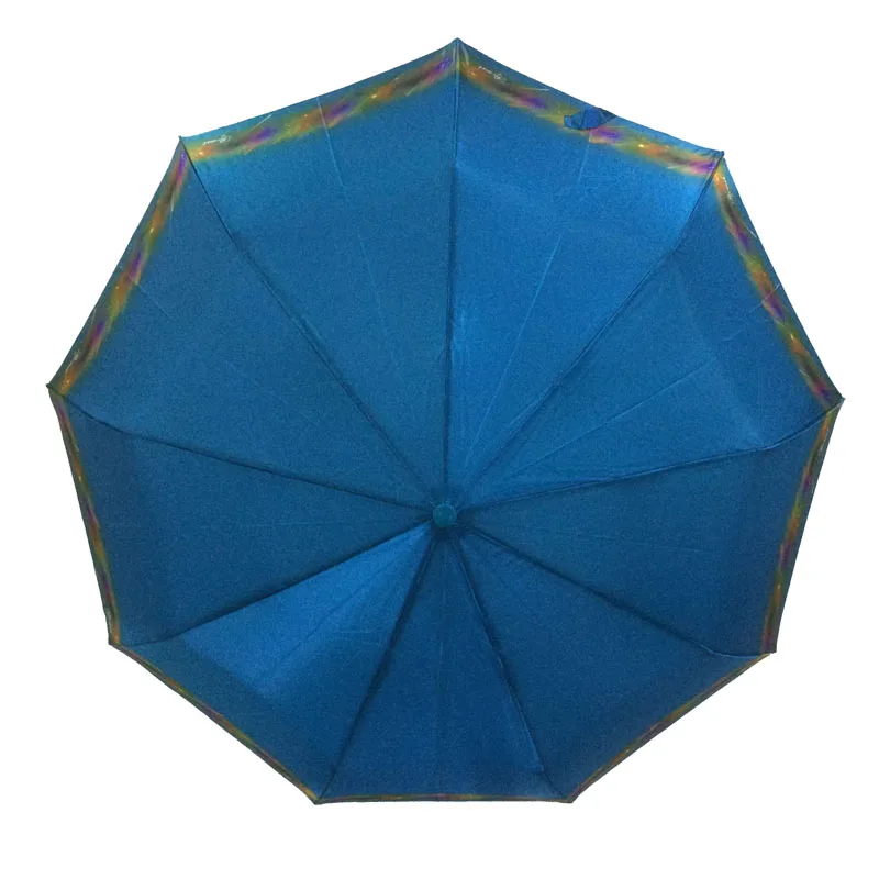 Женский зонт автоматический складной (атласный навес Высококачественная