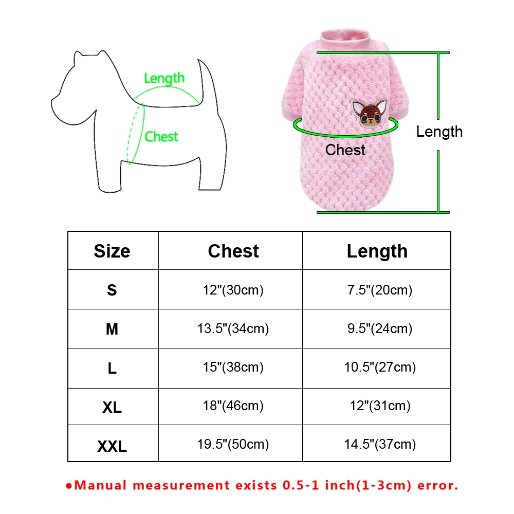 

Cute Dog Clothes For Small Dogs Chihuahua Yorkies Pug Clothes Ropa S-2XL Winter Puppy Coat Pink Jacket Pet Perro Clothing Dog