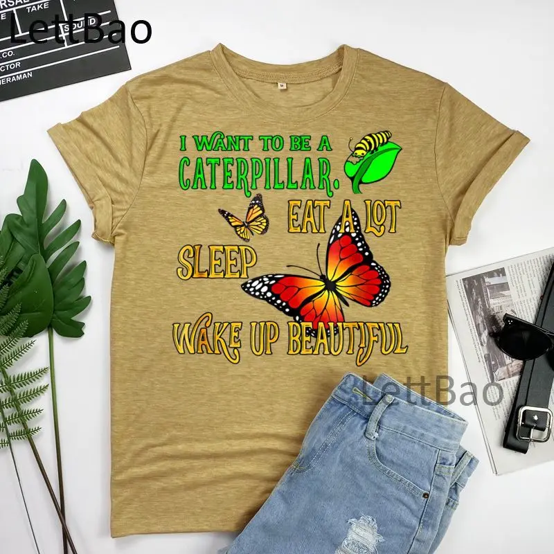 

Monarch Butterflies Butterfly Women T-Shirt Casual Hip Hop Hipster T Shirt Streetwear Ulzzang Tshirts Harajuku Cotton Top Tees