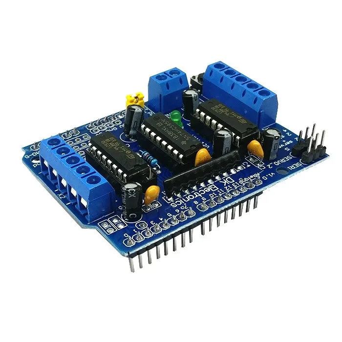 4 канальный мини драйвер двигателя постоянного тока L293D Расширительная плата