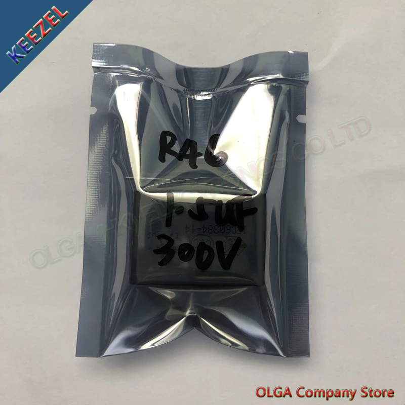 AV R46 X2 MKP безопасный импорт 1 5 мкФ 300V Мембранный шнур 1U5 300VAC P27.5 точность: 20% шт. лот|p