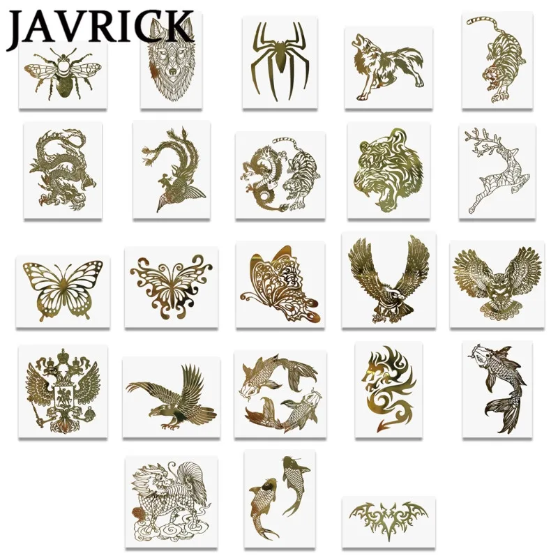 

5 Sheets Metal Stickers Epoxy Resin Mold Fillings Jewelry Making Material Filler DIY Art Crafts Decor