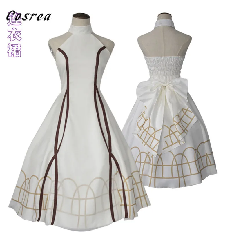 Короткая футболка с героями из японского аниме фиолетового цвета платье-костюм