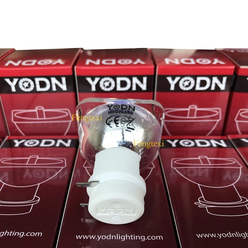 Образец YODN MSD 230w 7R R7 сценическая лампа с движущейся головкой Замена MSDR7 230 Шарпи ртутные лампы