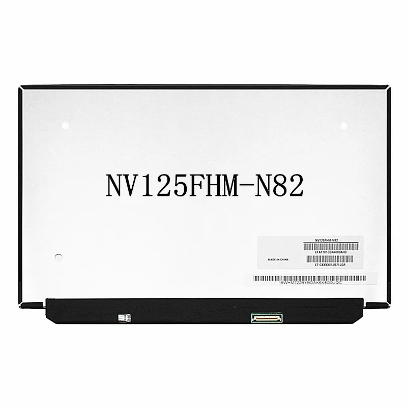 

12.5" NV125FHM-N82 For Xiaomi Mi Notebook Air Laptop LCD Screen IPS FHD 1920*1080 eDP 30pins matte matrix panle replacement