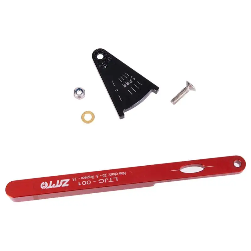 

MTB Bicycle Chain Checker Chain Wear Indicator Tool Kits Multi-Functional Aluminum Alloy Chains Gauge Measurement Tool