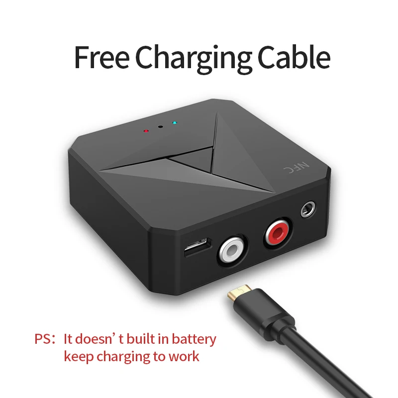 Tebe 2 в 1 Bluetooth 5 0 аудио приемник передатчик 3 мм/2RCA разъем Беспроводные адаптеры для