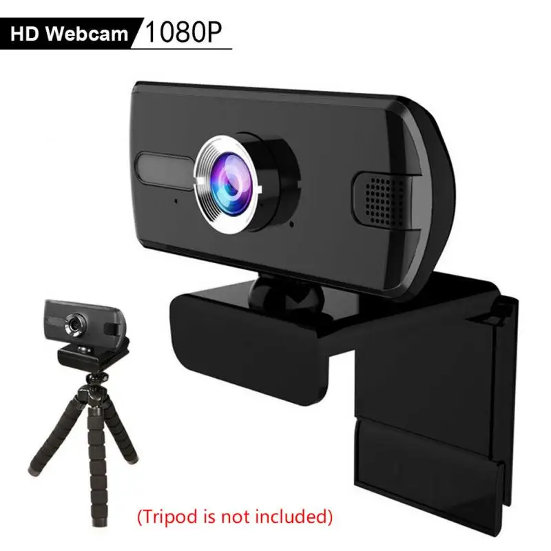 Умная веб камера USB 1080P 360 ° с микрофоном компьютер для видеозвонков Android TV