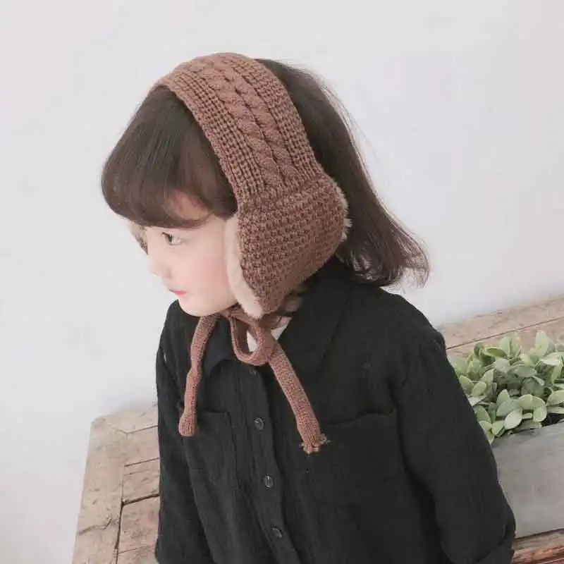 2018 Детский милый галстук теплая вязаная одежда для девочек на осень и зиму