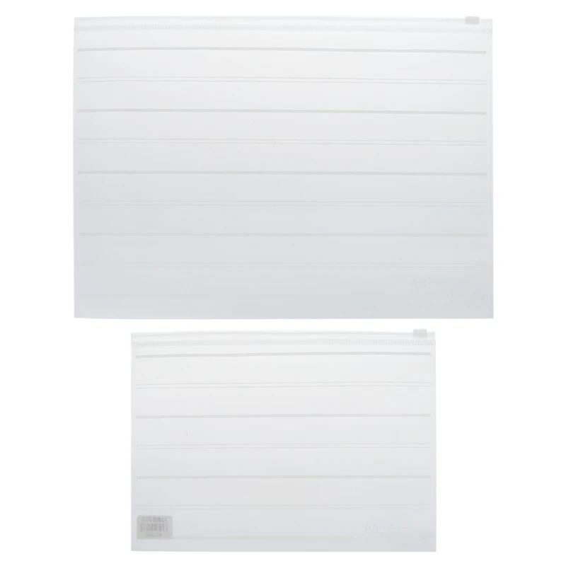 ПВХ A4 A5 прозрачный Пластик водонепроницаемые канцелярские принадлежности чехол