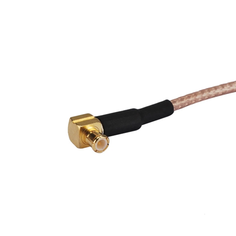 Supetbat MCX Штекер под прямым углом к SMA штекеру прямой отрезок RF кабель RG316 20 см для