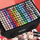 Спиртовые маркеры, художественные маркеры с двойным наконечником, перманентные графические маркеры для детей и взрослых, художественные ручки для рисования и эскизов