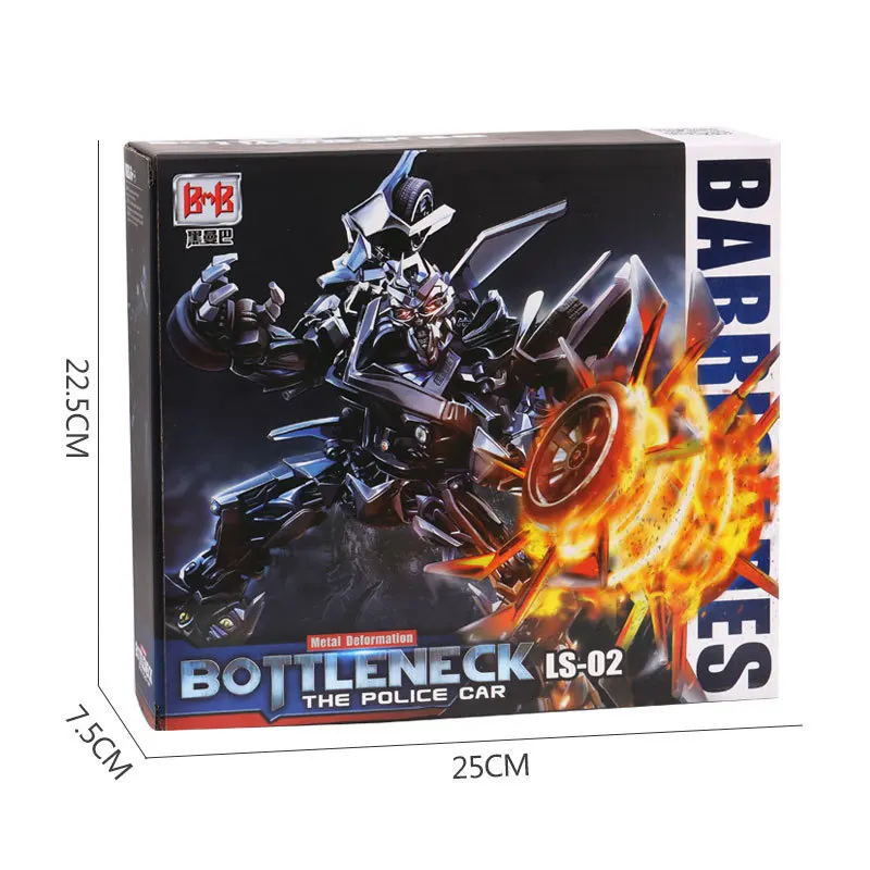 Черная Мамба LS02 LS07 ограждение трансформер MPM05 Полицейская модель фильм из сплава