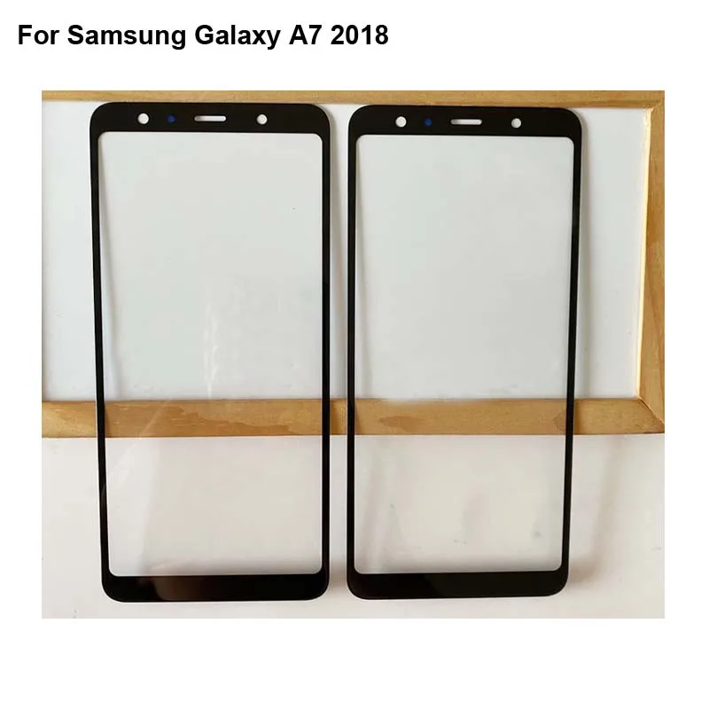 Высококачественный сенсорный экран A + для Samsung Galaxy A7 2018 7 дигитайзер стеклянная