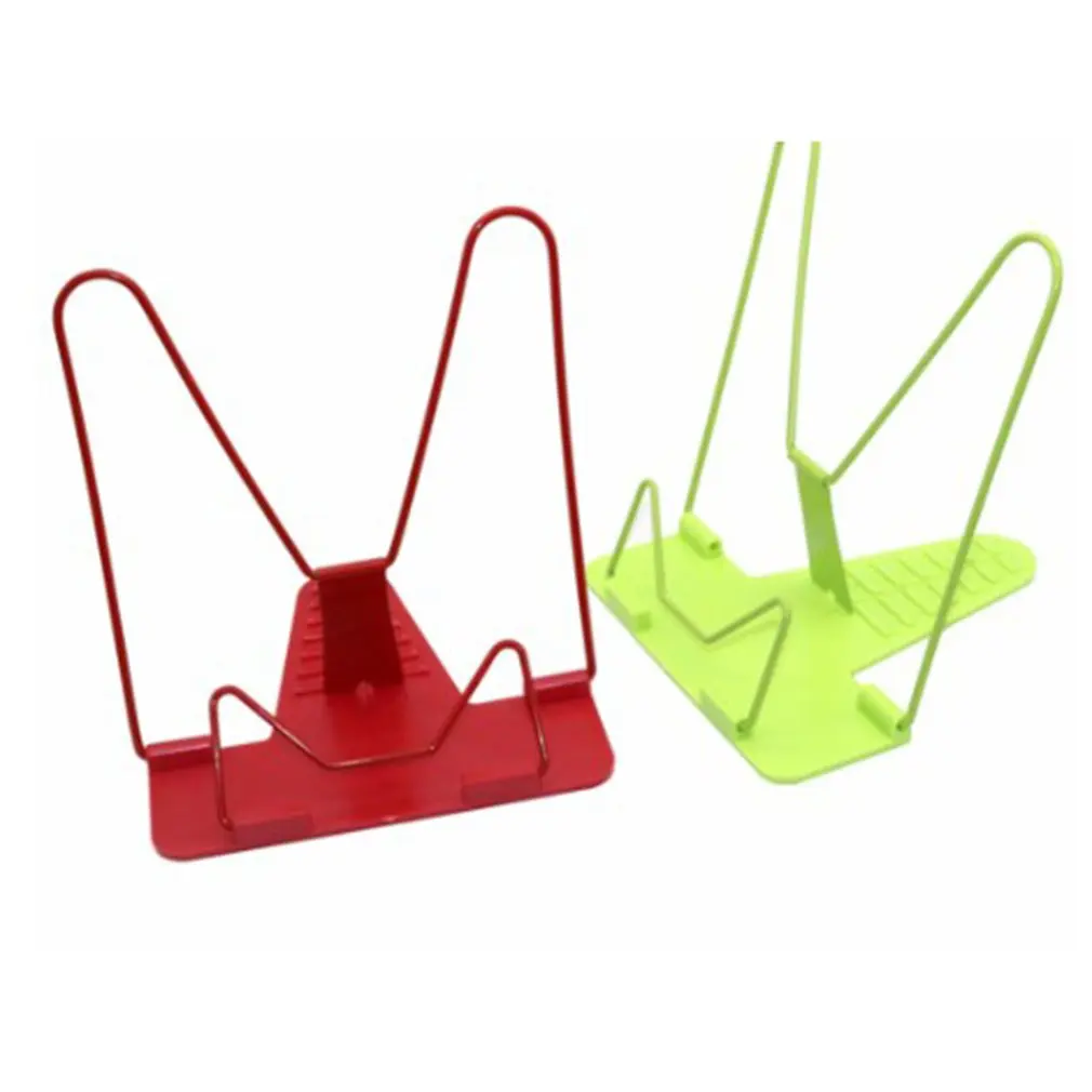 

Bookends Portable Foldable Adjustable Bookend Stand Reading Book Stand Document Holder Base Reading Book Holder