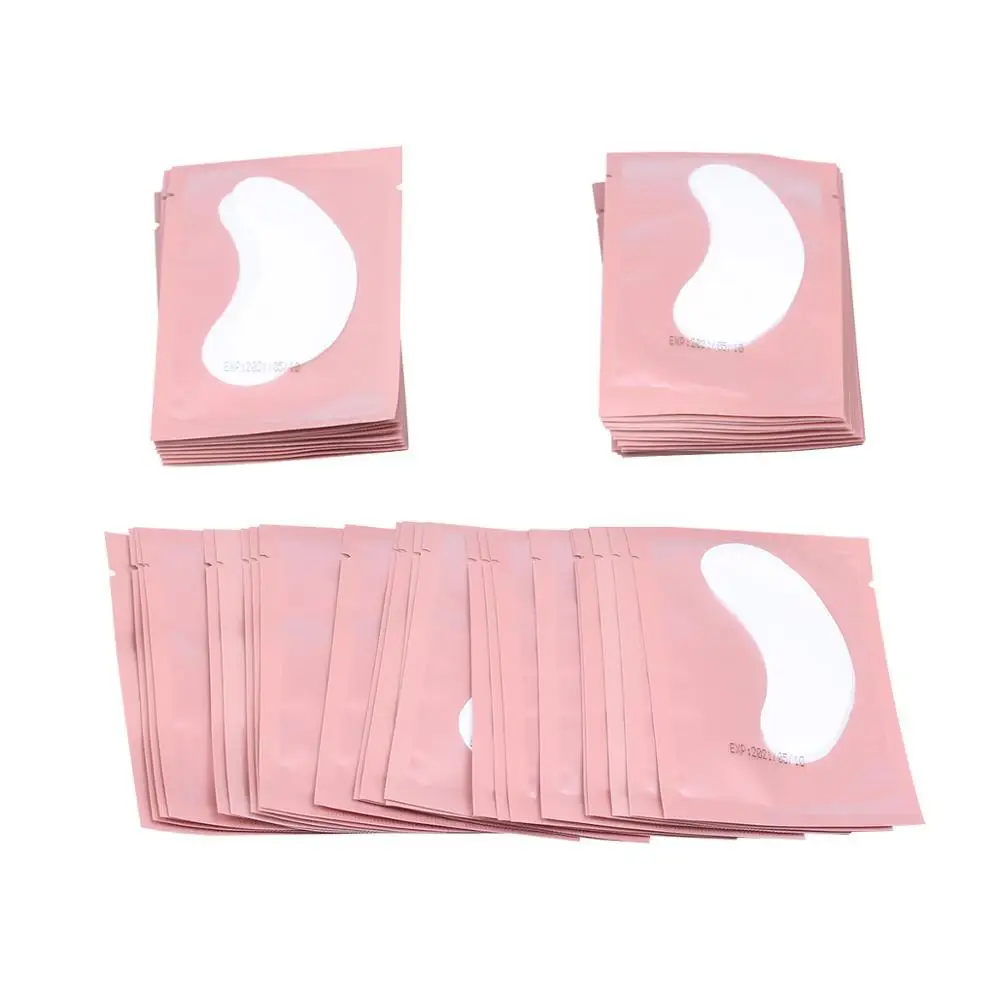 

50 pairs Grafting Eyelashes beauty eye patch planting eyelash tool upper and lower isolation spacer collagen pearl film