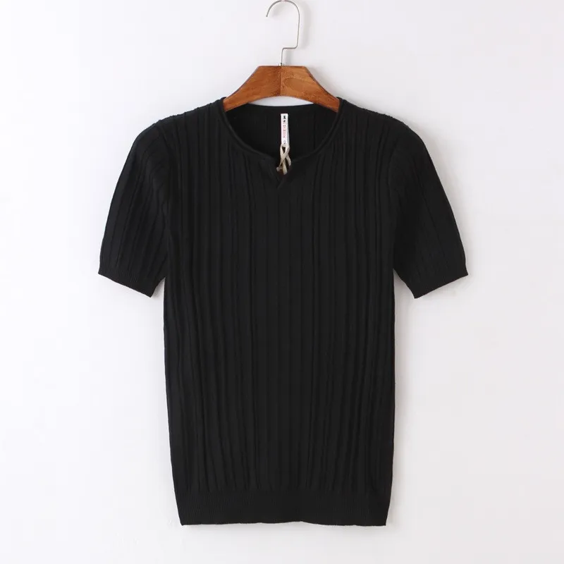 

10343-T-shirt men's short-sleeved T-shirt casual men's half-sleeved polo shirt