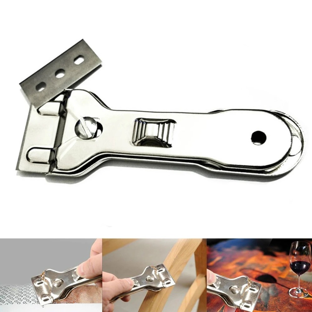 Скребок для стекол скребок удаления плиты духовки 5 запасных лезвий|Скребки| |