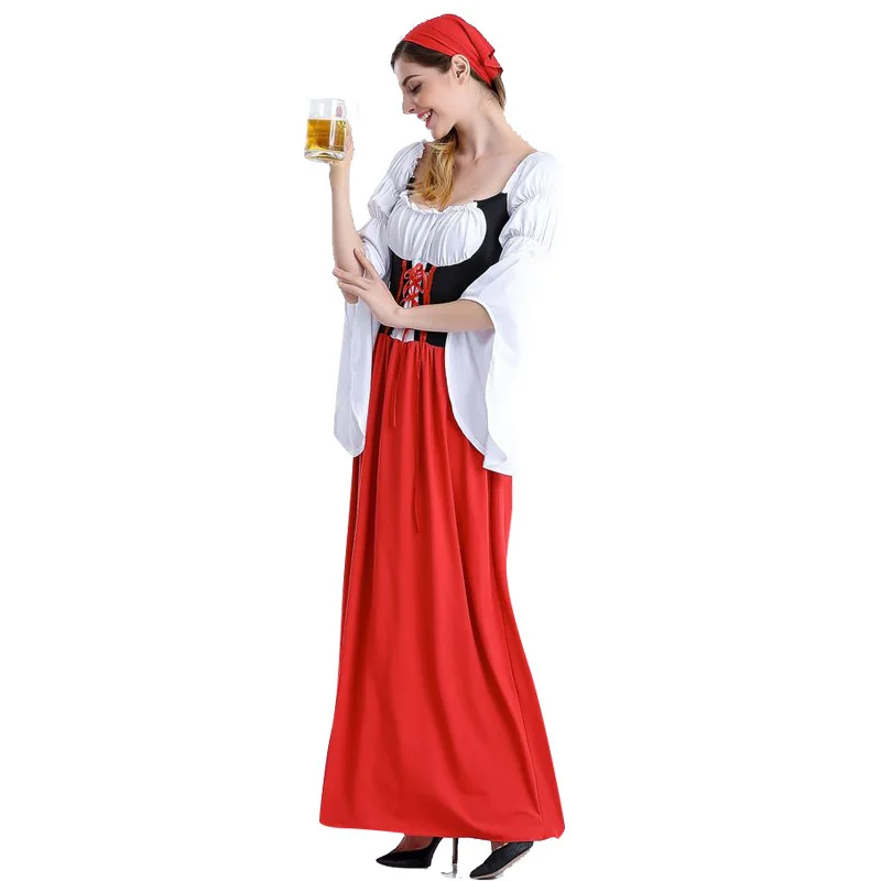 

Dress Dresses Clothing Costume Woman Clothes Party Festival Long Skirt Summer Cosplay For Dancing Germany Oktoberfest Carnival