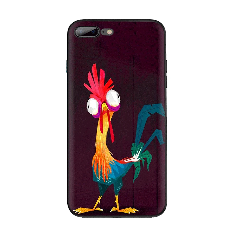 Чехол для Телефона TPU iPhone 6 6s 7 8 Plus 11 Pro X XR XS Max 5s SE чехол курица большой