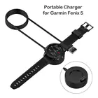 1 м зарядка через USB док-станция для кабеля быстрой Зарядное устройство для наручных gps-часов Garmin Fenix 5X5S5X Plus66S6X Вену Vivoactive 43 945 245 45 Quatix 5 сапфир