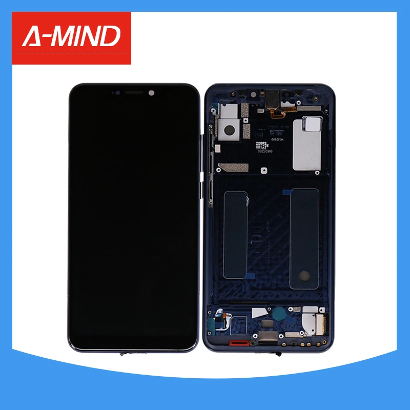 

Tested LCD Display For ZTE Axon 9 Pro A2019 LCD Display Touch Screen Digitizer Glass Panel Assembly + Frame
