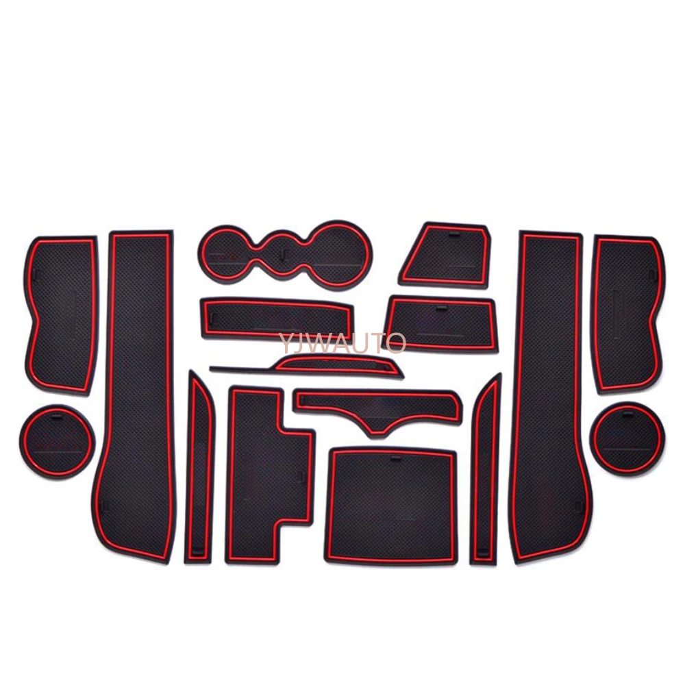 

Дверной игровой коврик для VW Sportsvan ворота в бороздках двери автомобиля резиновые чашки коврики-держатели анти-скольжения ковры положение