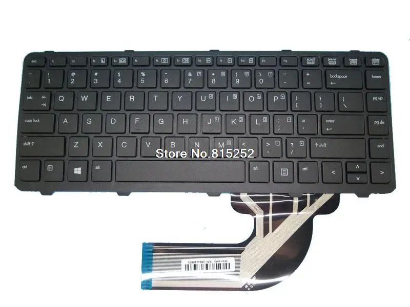 

Laptop Keyboard For HP 440 G0 440 G1 445 G1 With Frame Black United States US