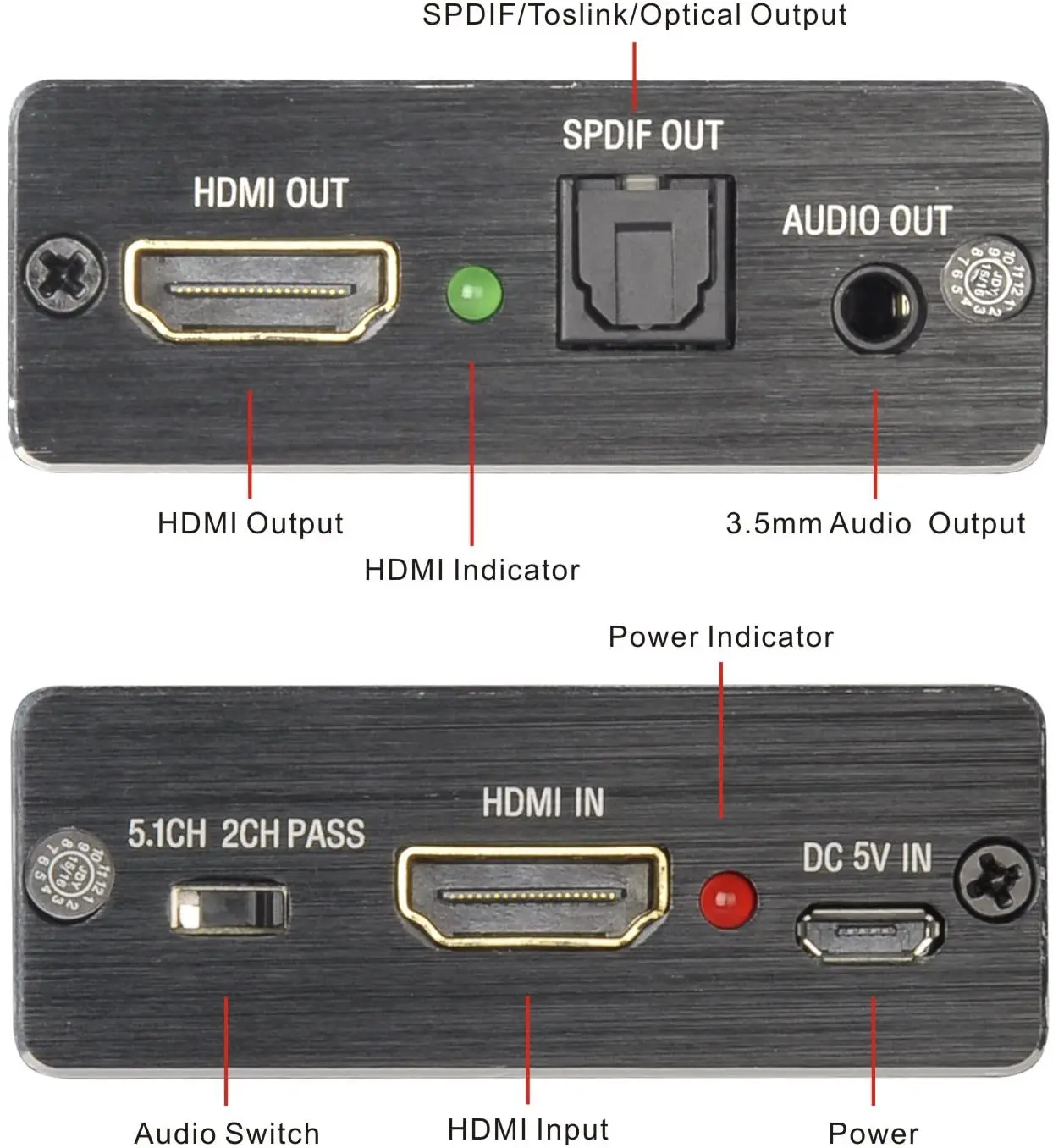 4K x 2K HDMI совместимый аудио сплиттер адаптер и оптический TOSLINK SPDIF + 3 5 мм стерео
