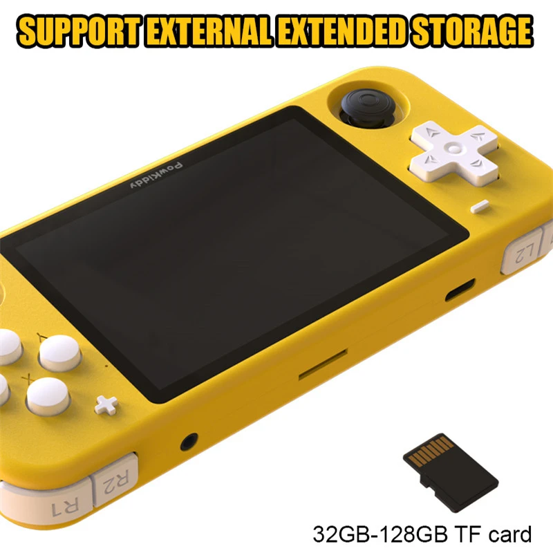 

RGB10 Retro Handheld Game Player 3.5 Inch IPS Screen RK3326 Chip Linux Mini Video Game Console 32G/64G/128G