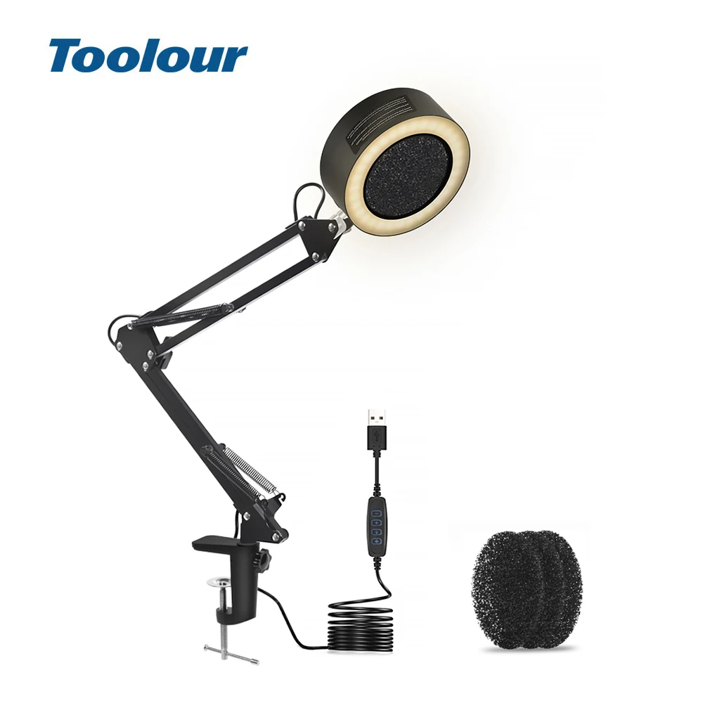 Toolour Портативный стол Складная сварочного дыма устройство для удаления