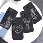 Мягкий силиконовый чехол для iPhone 12 Pro Max 11pro Xs 11 7 8 6S Plus SE20 X XR