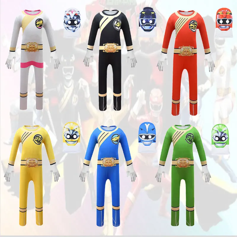 Детские костюмы для Хэллоуина Зверей варвары Аниме костюм мальчиков косплея