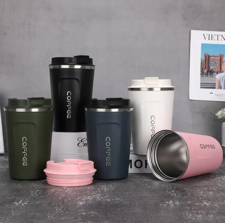 Кофейная кружка из нержавеющей стали автомобильный Герметичный Термос дорожный