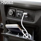 Hivotd для джили атлас адаптер питания Geely Atlas Emgrand NL-3 Proton X70 автомобильный интерфейс USB зарядное устройство разъем адаптер питания аксессуары 2016 2017 2018 2019 2020автотовары аксессуары для авто,