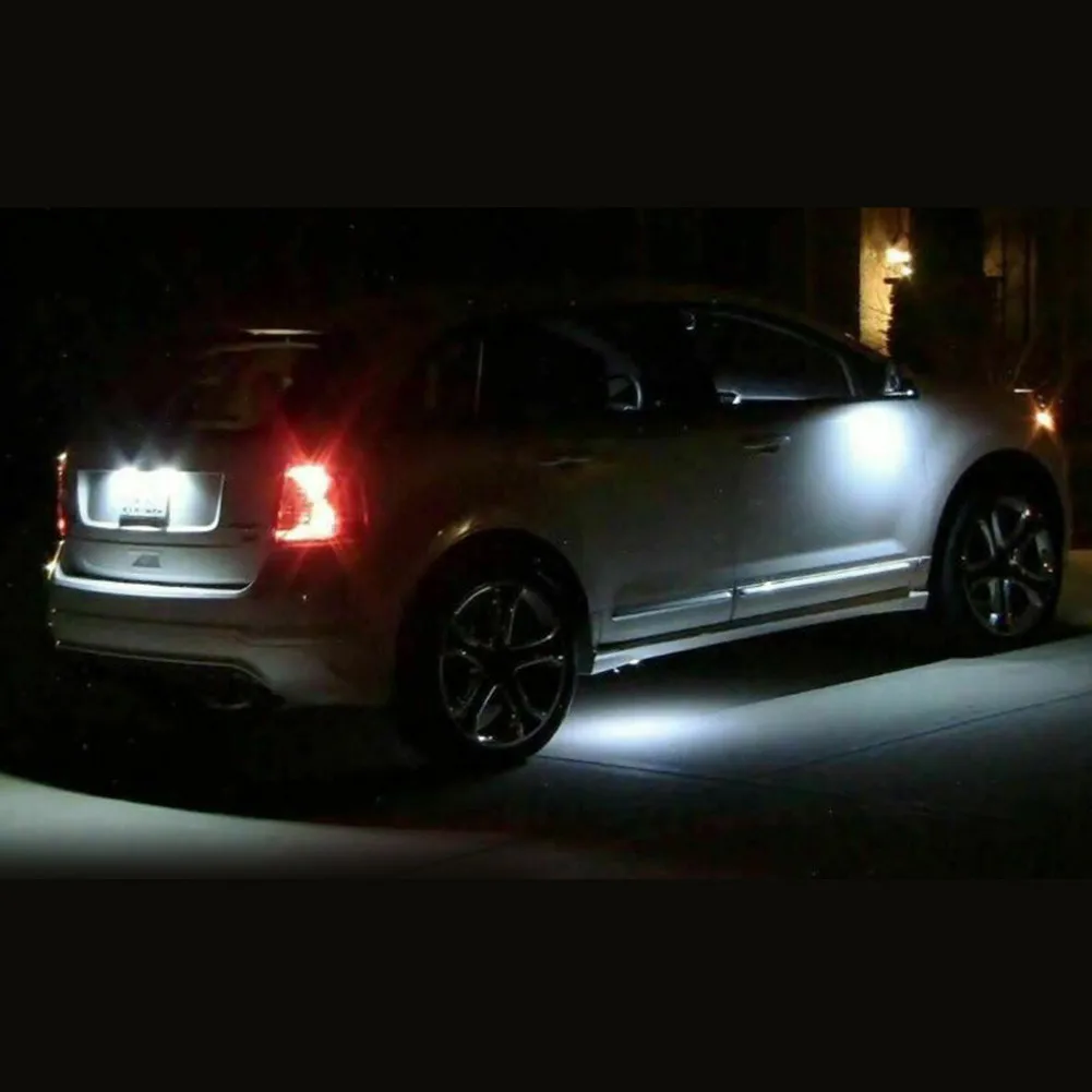 

2pcs 6000K Xenon White Super Bright 18-LED Side Mirror Puddle Lights For Ford LS MKX MKS MKZ Mercury Sable Montego